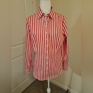 NWT Hawes & Curtis Executive Fitted Women's Shirt Cuffinks US SZ 10